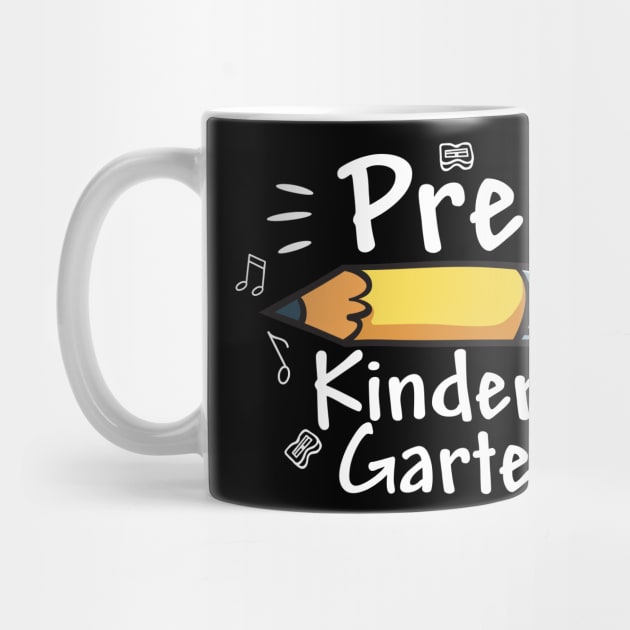 Cute Pre Kindergarten Back To School Pre K Teacher Student Gift by BadDesignCo